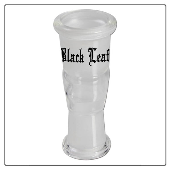 Black Leaf Straight Glass Adapter