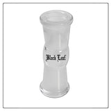 Black Leaf Straight Glass Adapter