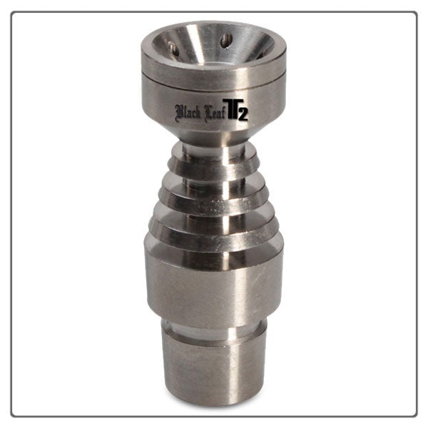 Black Leaf T2 62mm Domeless Titanium Dabbing Nail – Omnibong