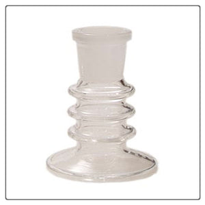 Black Leaf 18.8mm Glass Bowl Stand