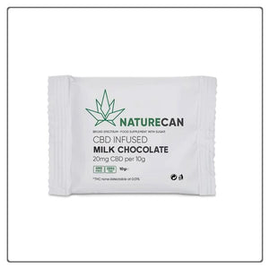 Naturecan 20mg CBD Dark Chocolate 10g