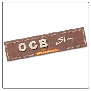 OCB Kingsize Slim Virgin Unbleached Rolling Papers