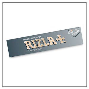 RIZLA Silver Kingsize Slim Rolling Papers